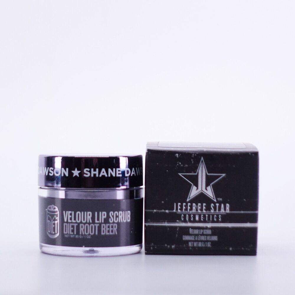 Jeffree Star Cosmetics Velour Lip Scrub Diet Root Beer Shane Dawson NEW IN BOX